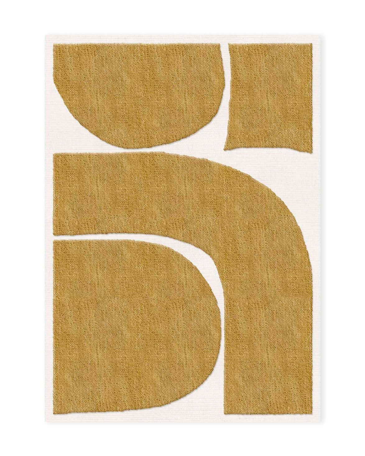 Gotland Rauk Wool Rug Sunflower Yellow