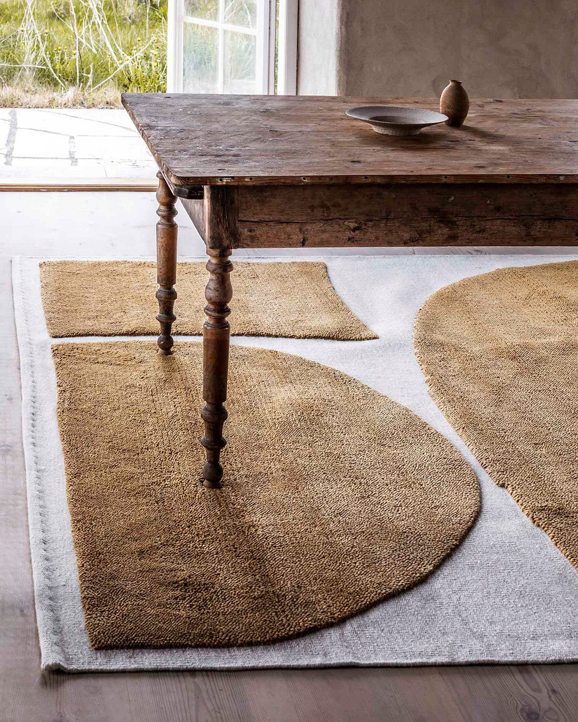 Gotland Rauk Wool Rug Sunflower Yellow