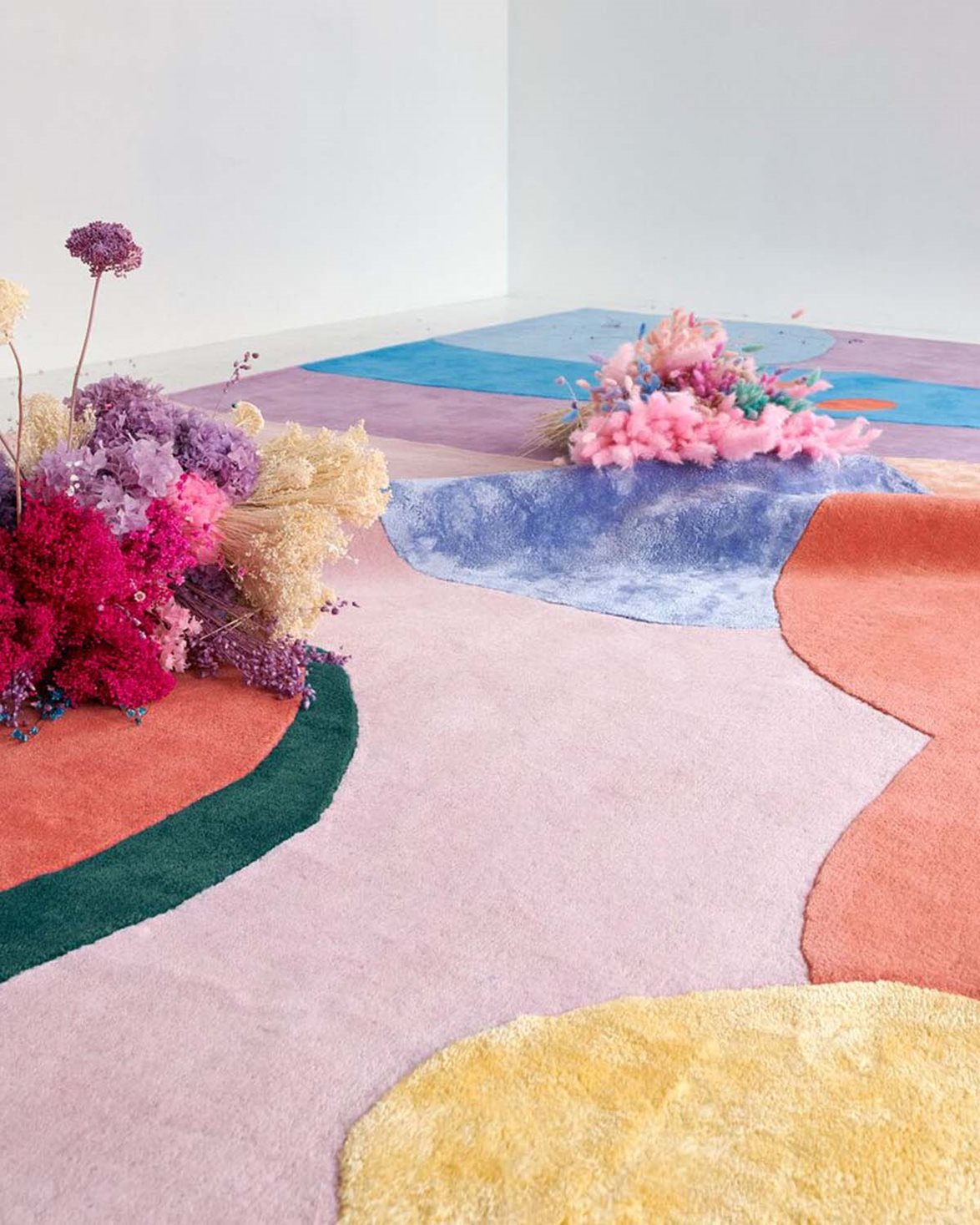 Poppykalas Rug Flower Field