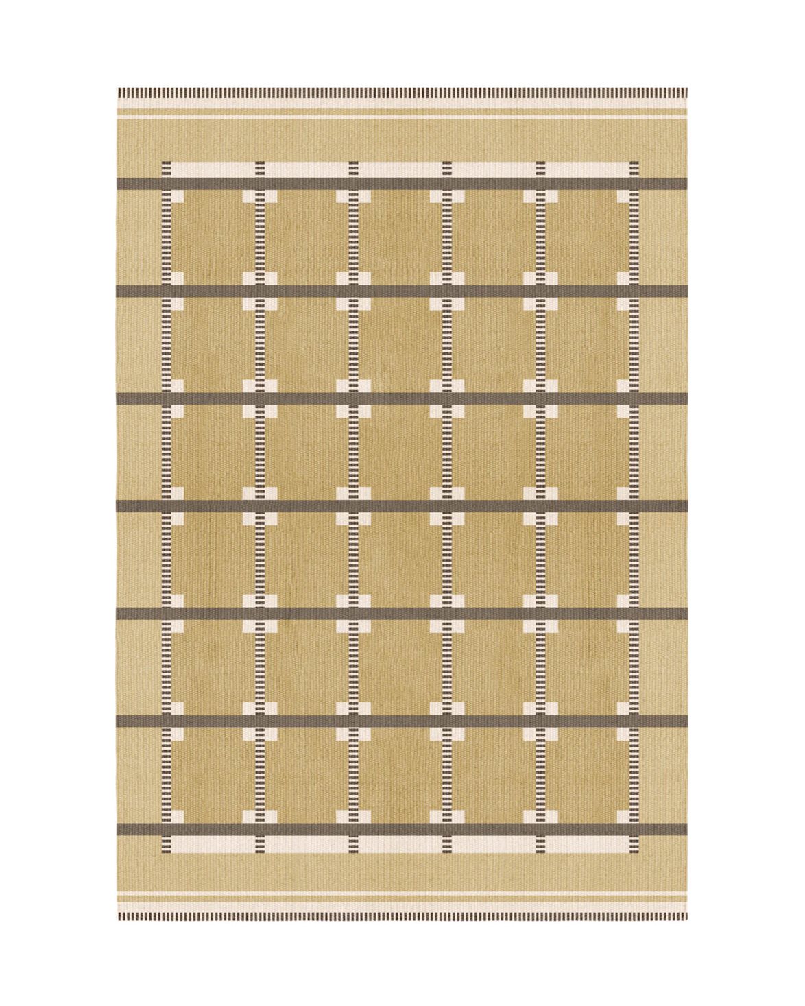 Röllakan Ruth Wool Rug Harvest Yellow