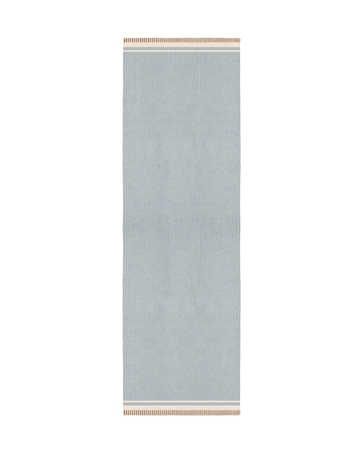 Röllakan Solid Wool Rug Sky Blue