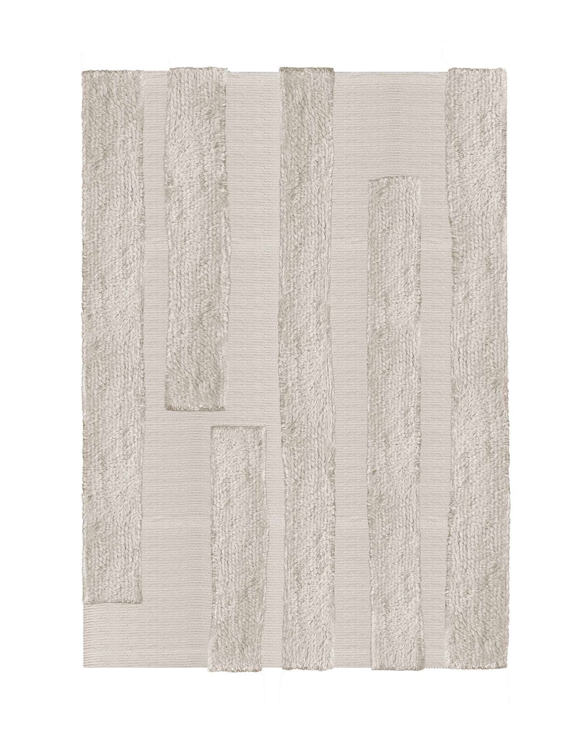 Shaggy Bricks Punja Rug