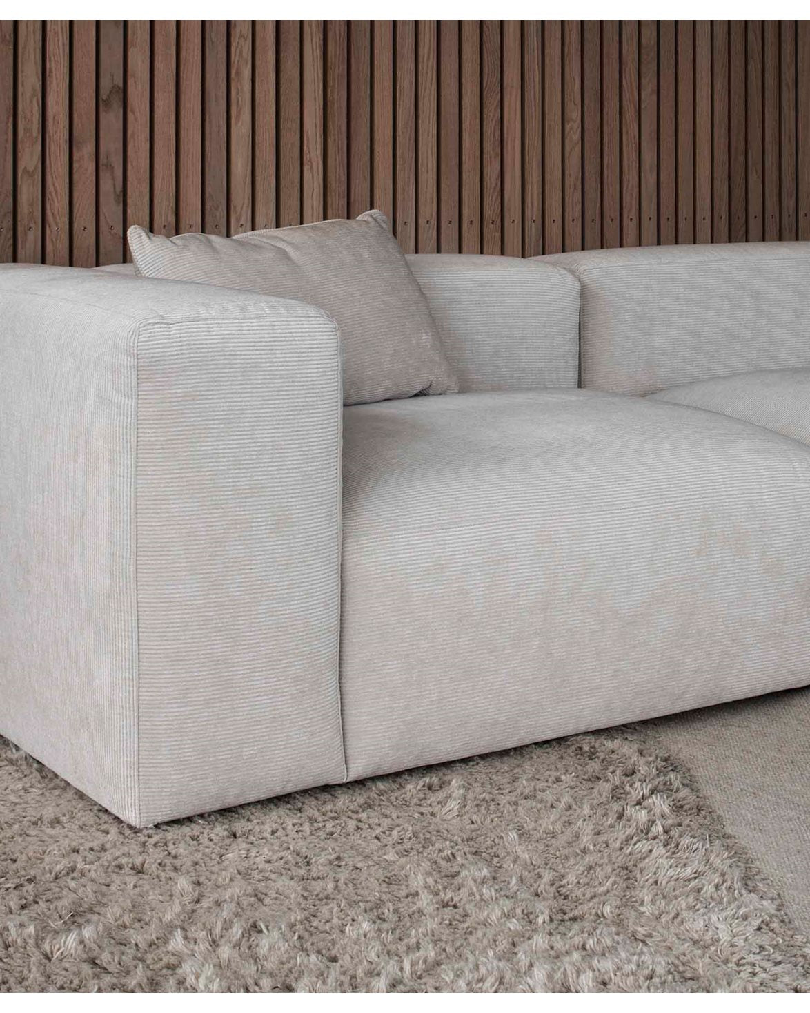 Shaggy Plasma Punja Rug Sand Melange
