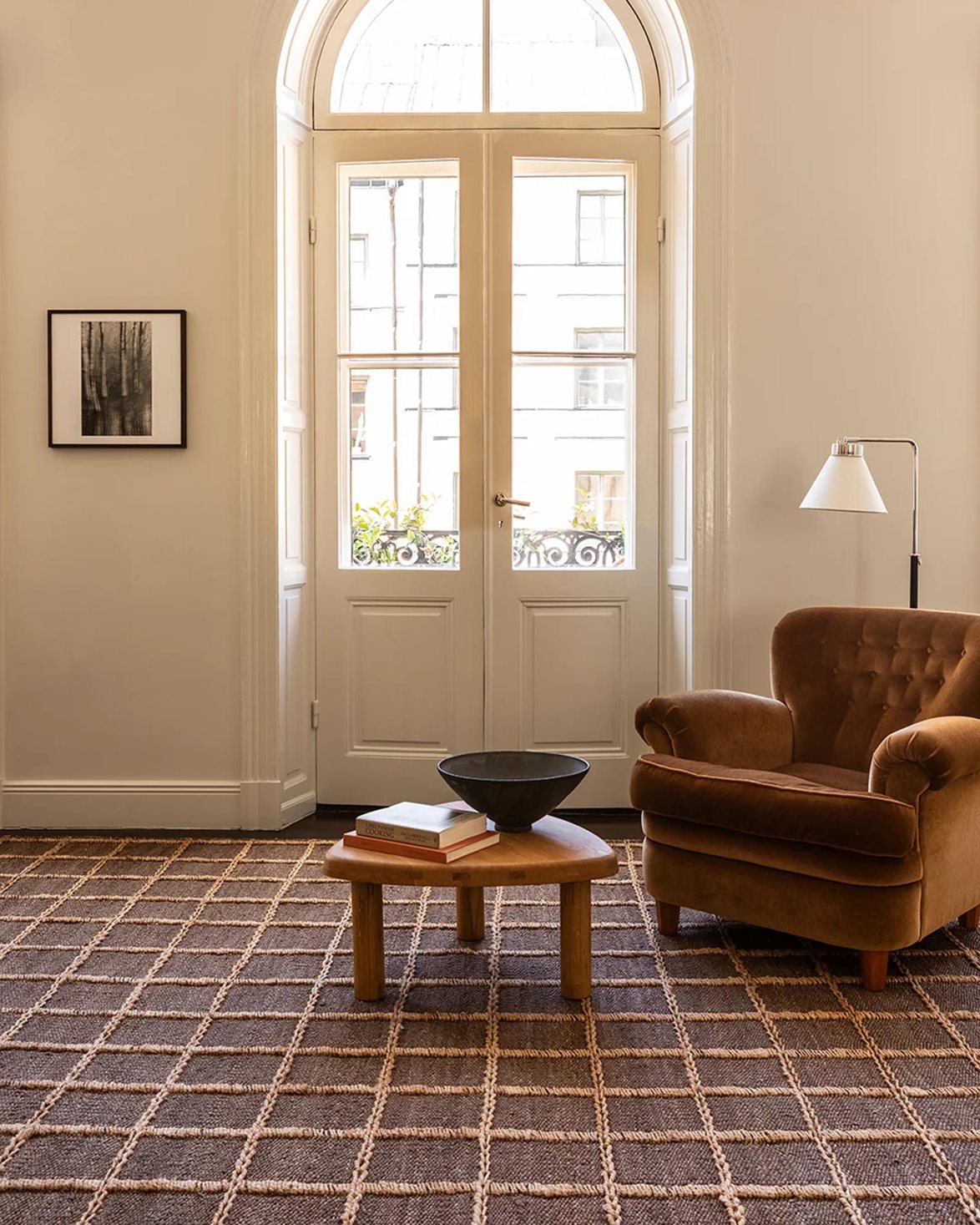 Strata Braided Jute Rug Brown