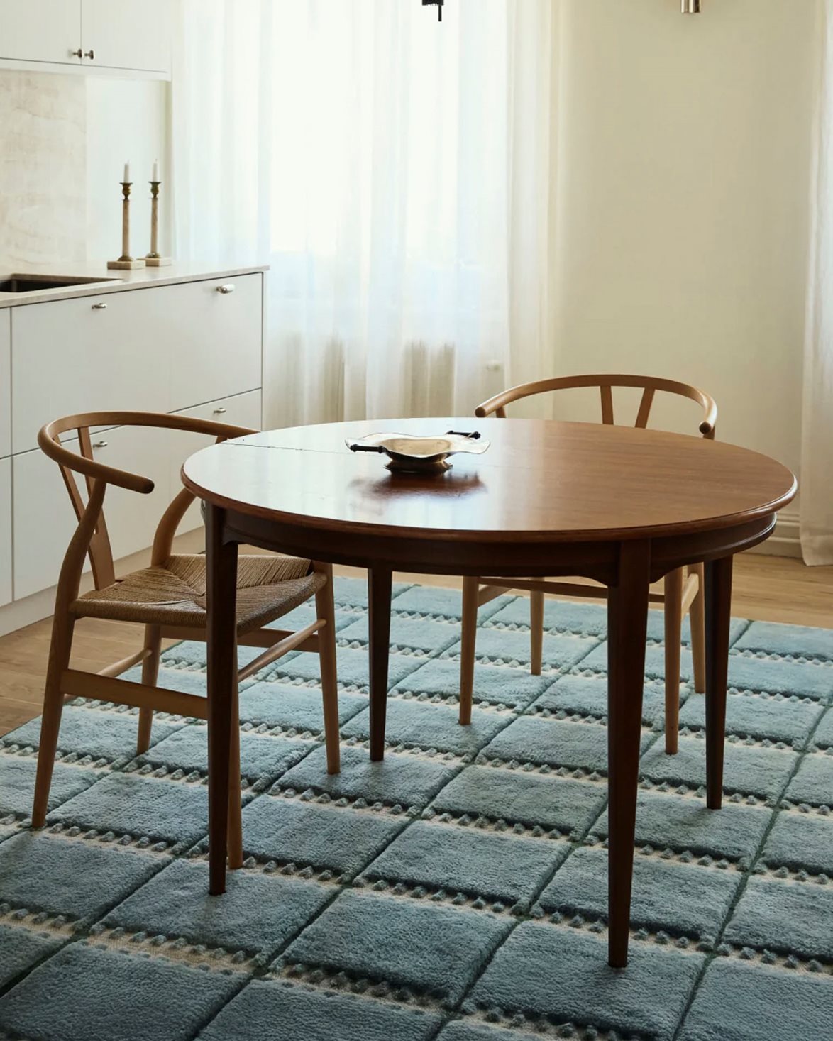 Swedish Homage Lilly Rug Blue