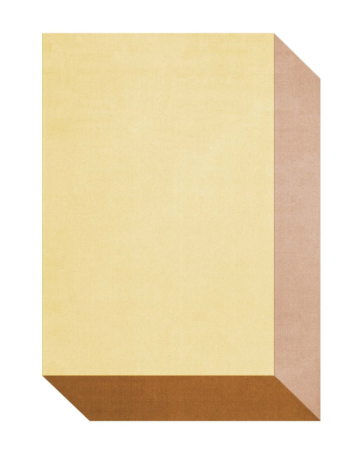 Teklan Box Wool Rug Yellows