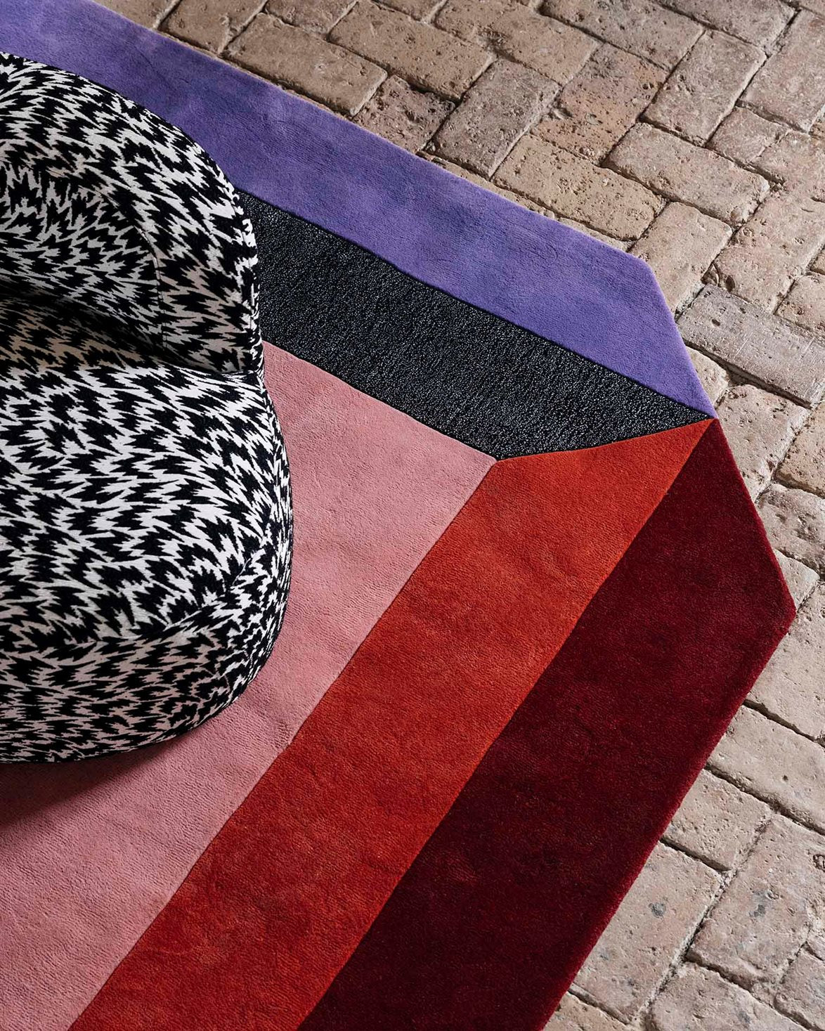 Teklan Crystal Wool Rug Spectrum
