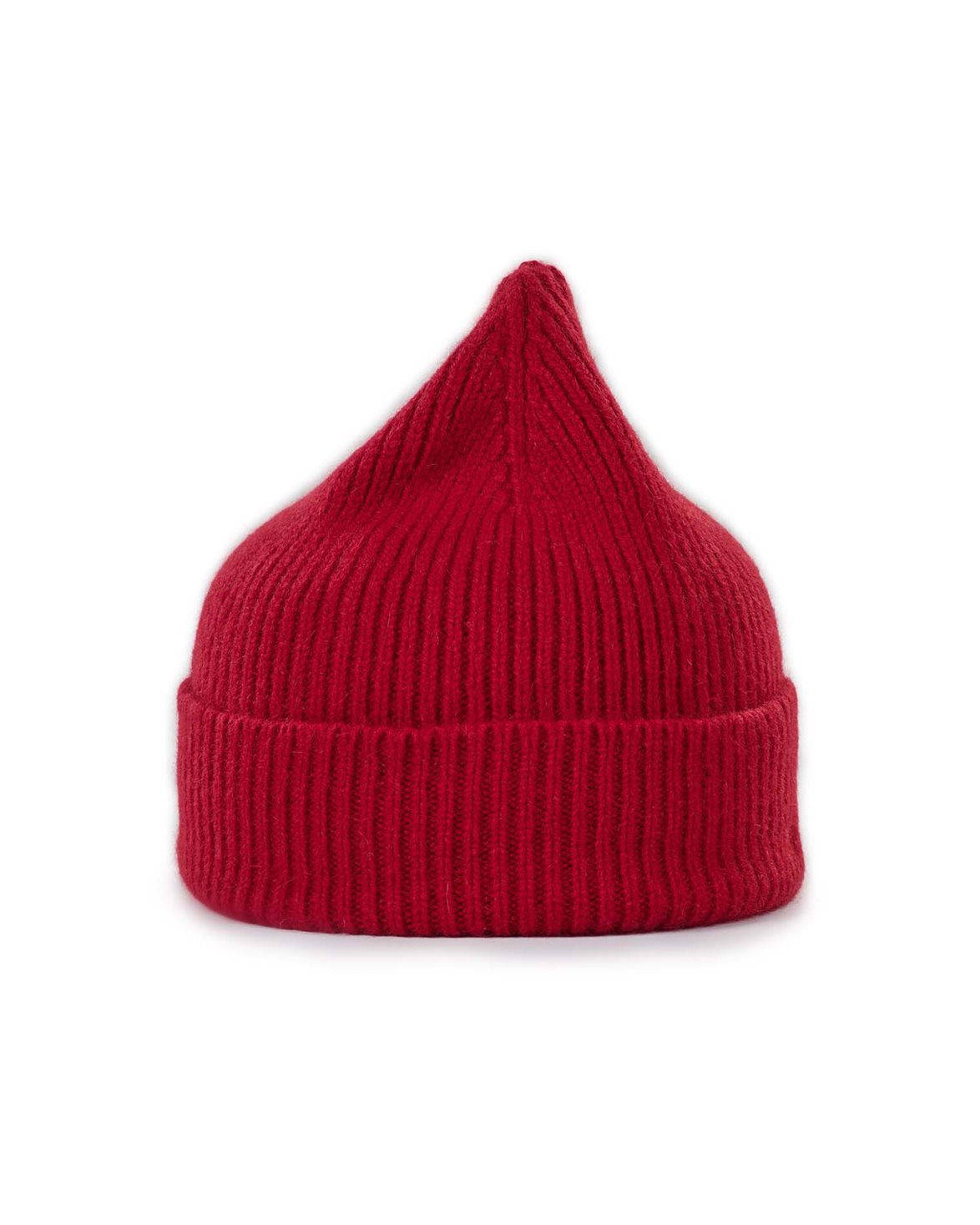 Lambswool/Caregora Beanie Framboise