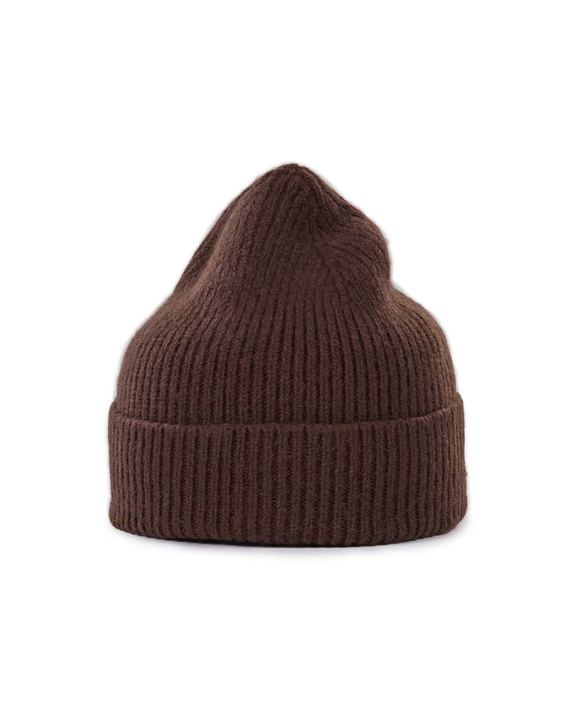 Lambswool/Caregora Beanie Gingerbread