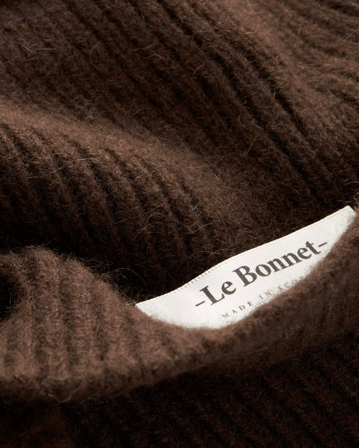 Lambswool/Caregora Beanie Gingerbread