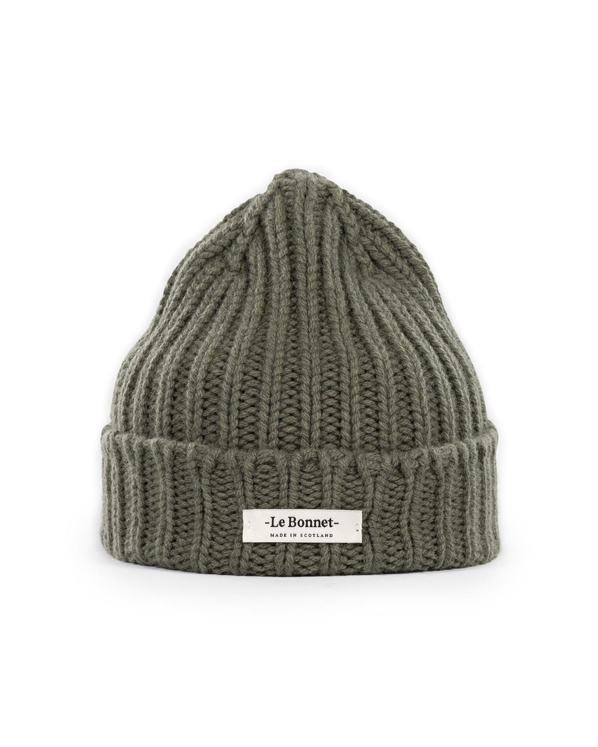 Lambswool/Caregora Logo Beanie Croco