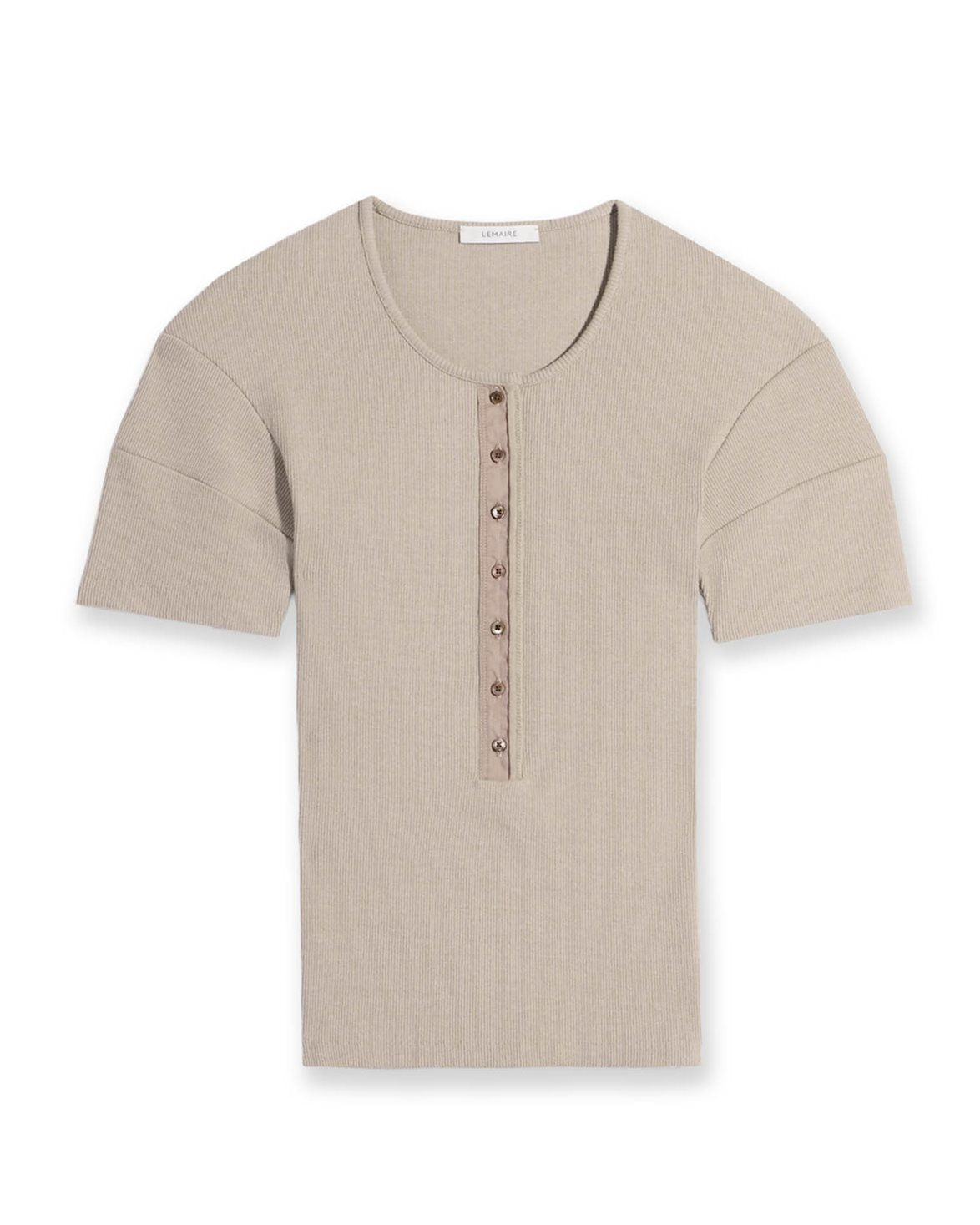 Fitted Henley Sage