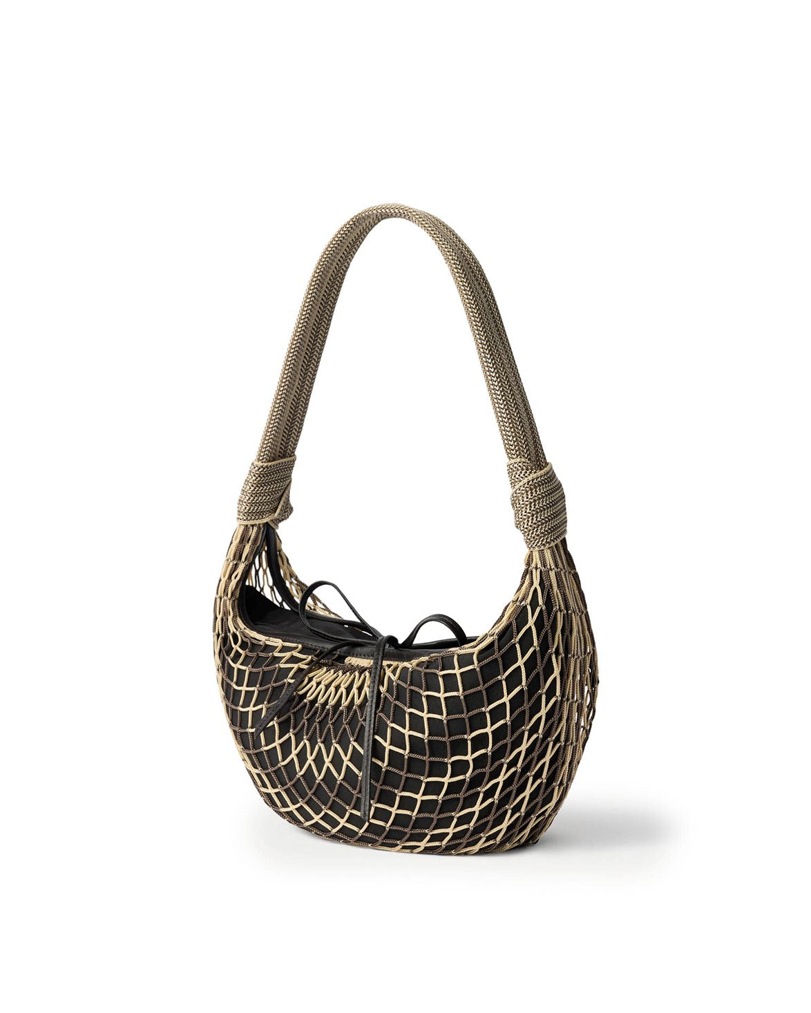 Fortune Croissant Filt Bag Light Beige/Marron Glace
