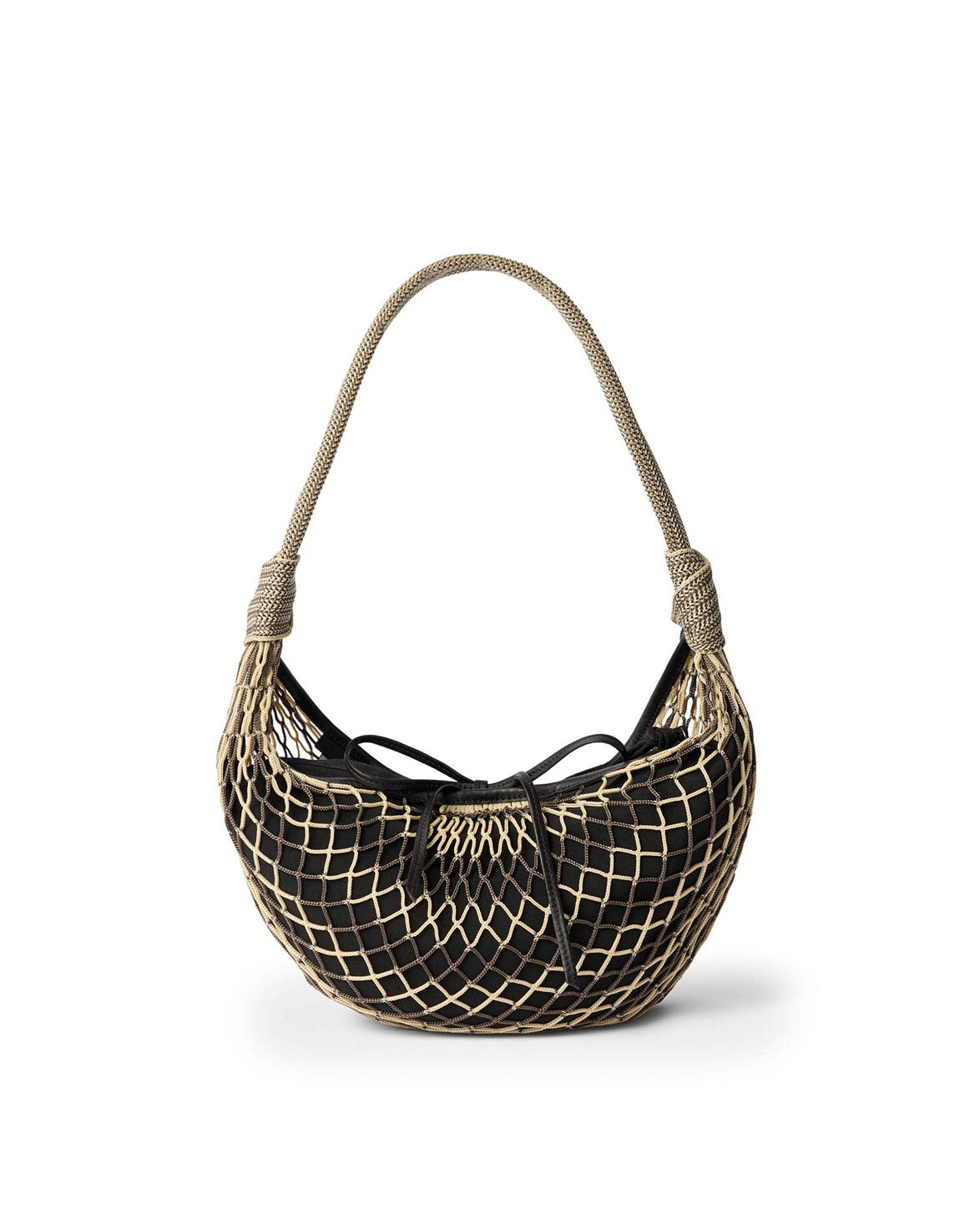 Fortune Croissant Filt Bag Light Beige/Marron Glace
