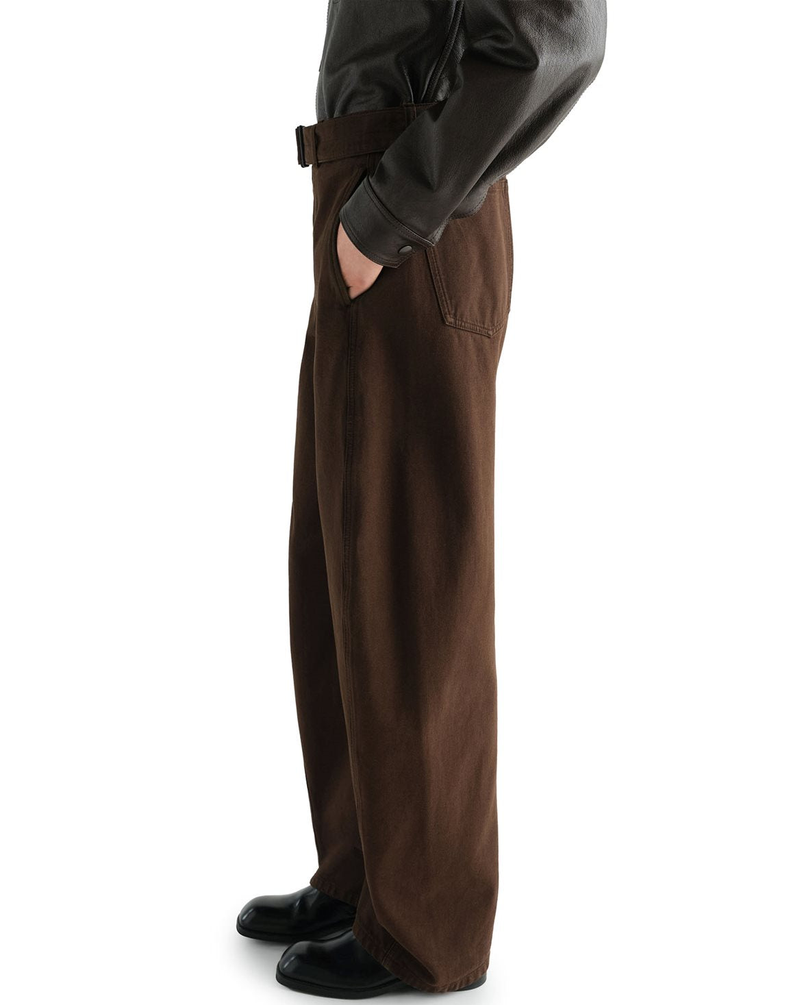Twisted Belted Pants Risretto