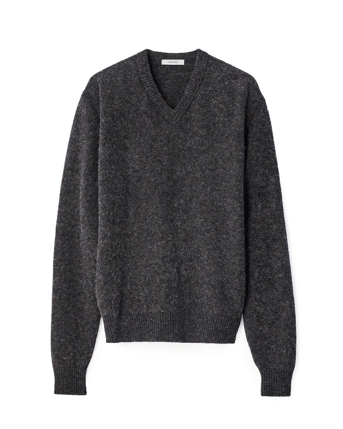 V-Neck Sweater Grape Melange