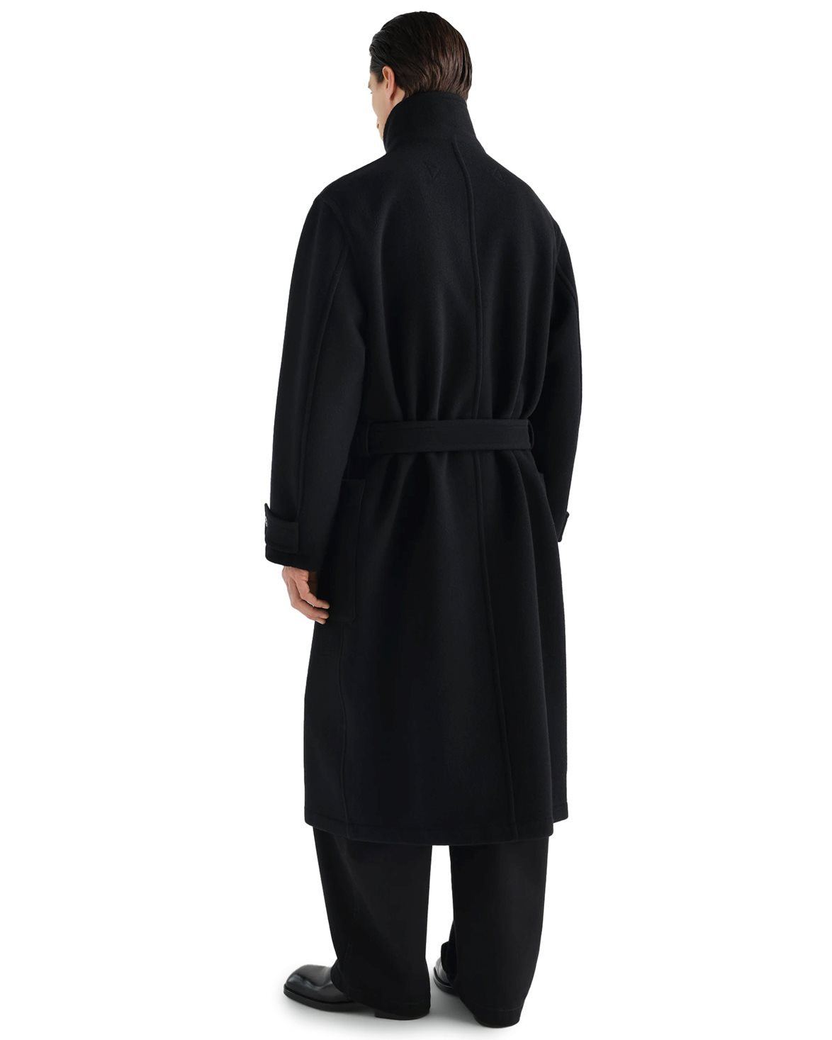 Wrap Coat Black