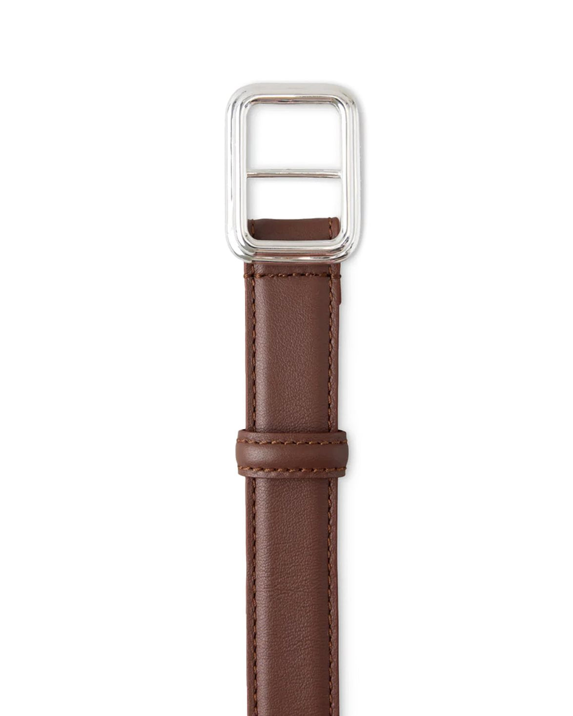 The Georgia Wide Belt Chocolate Brown