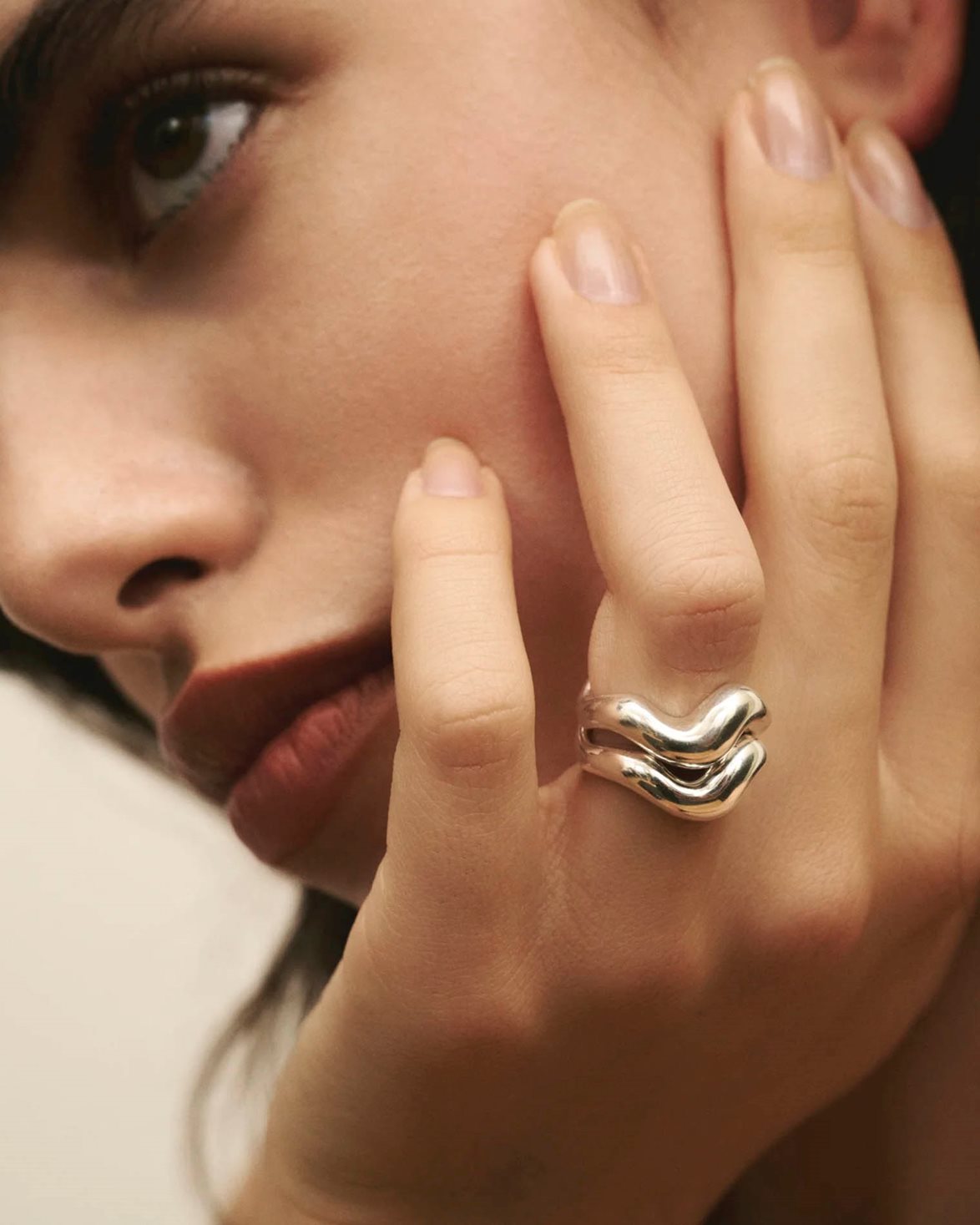Aurea´ Polished Ring Silver