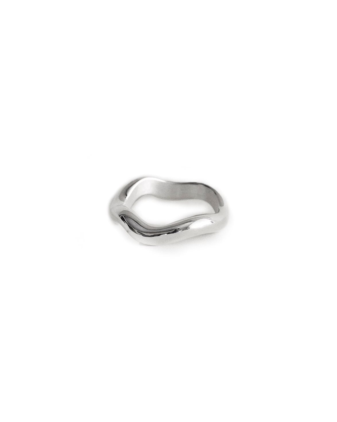 Aurea´ Polished Thin Ring Silver