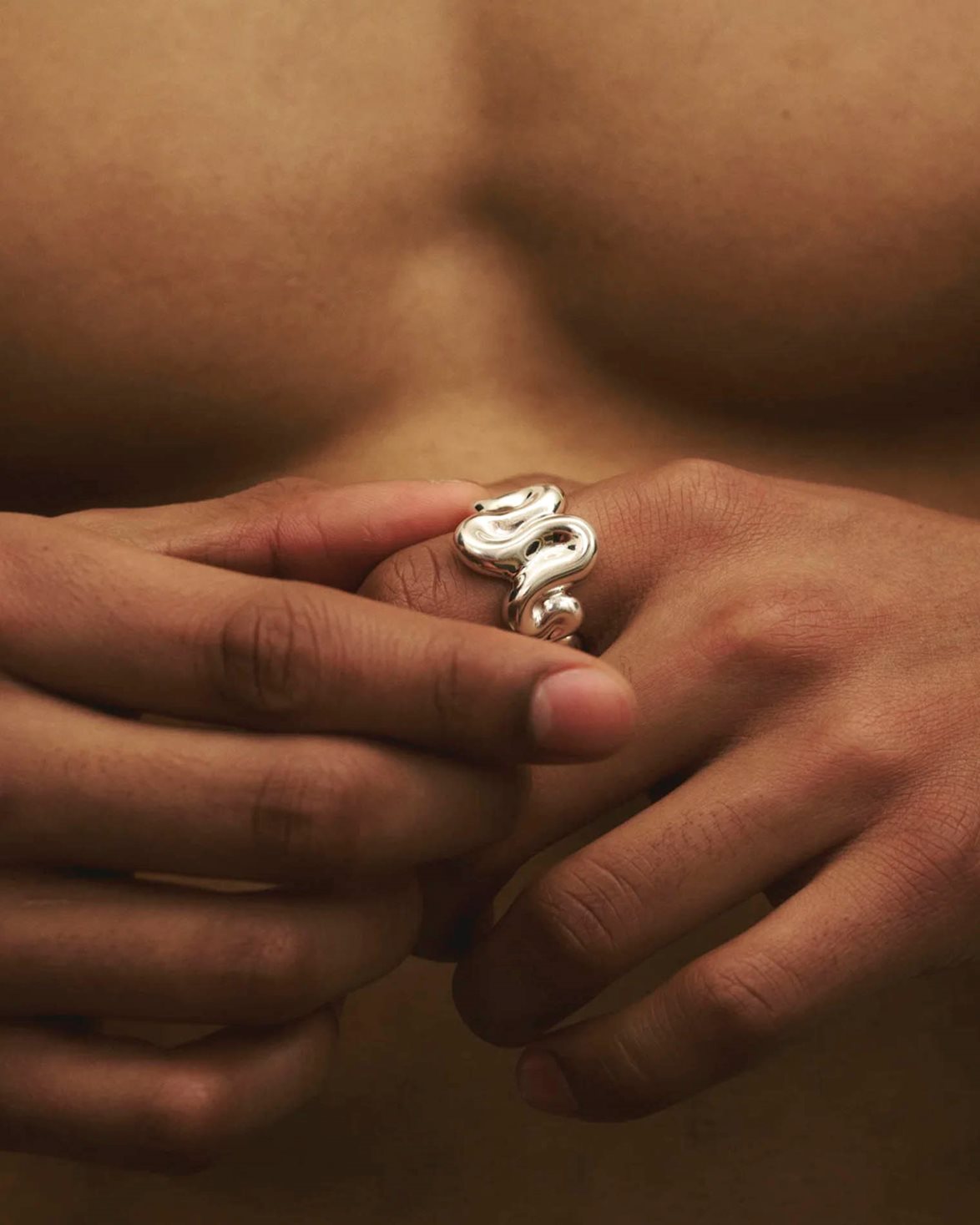 Crepito Ring Silver