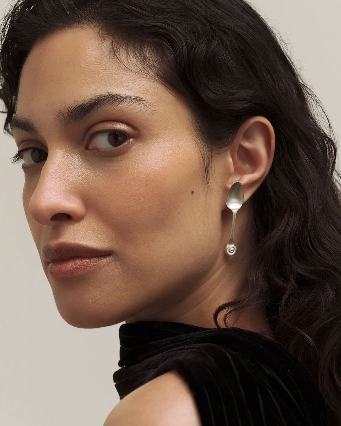 Dona Mid Earrings Silver