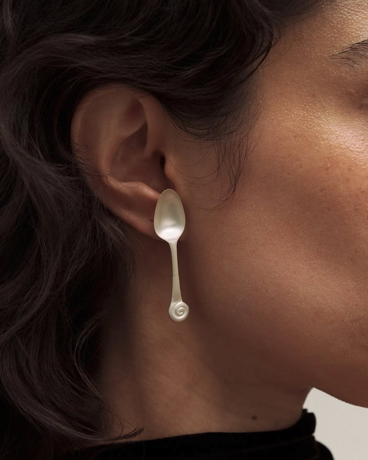 Dona Mid Earrings Silver