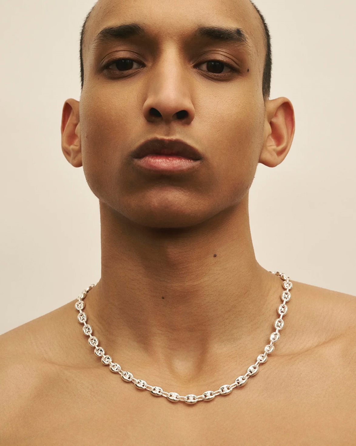 Faba Necklace Silver