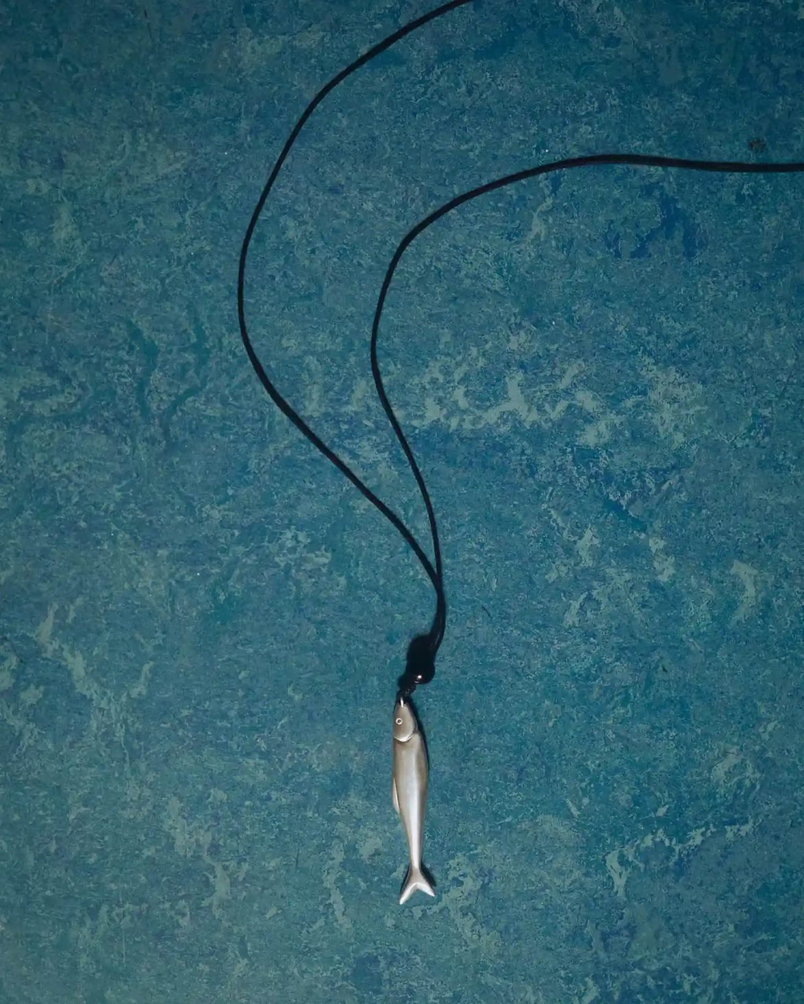 Marée Necklace Silver/Black