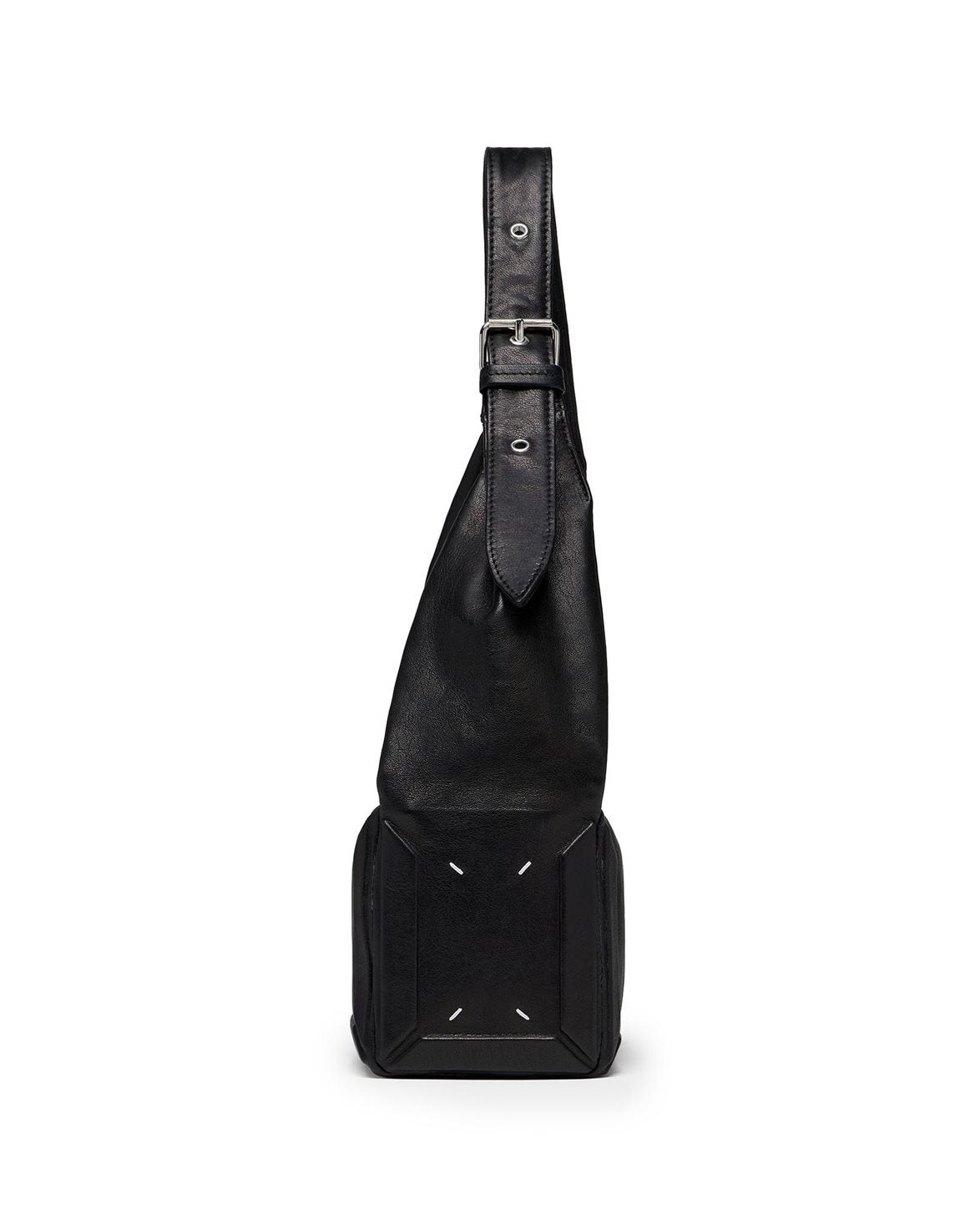Medium East West Box Bag Black
