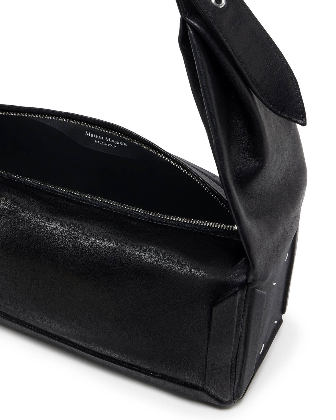 Medium East West Box Bag Black