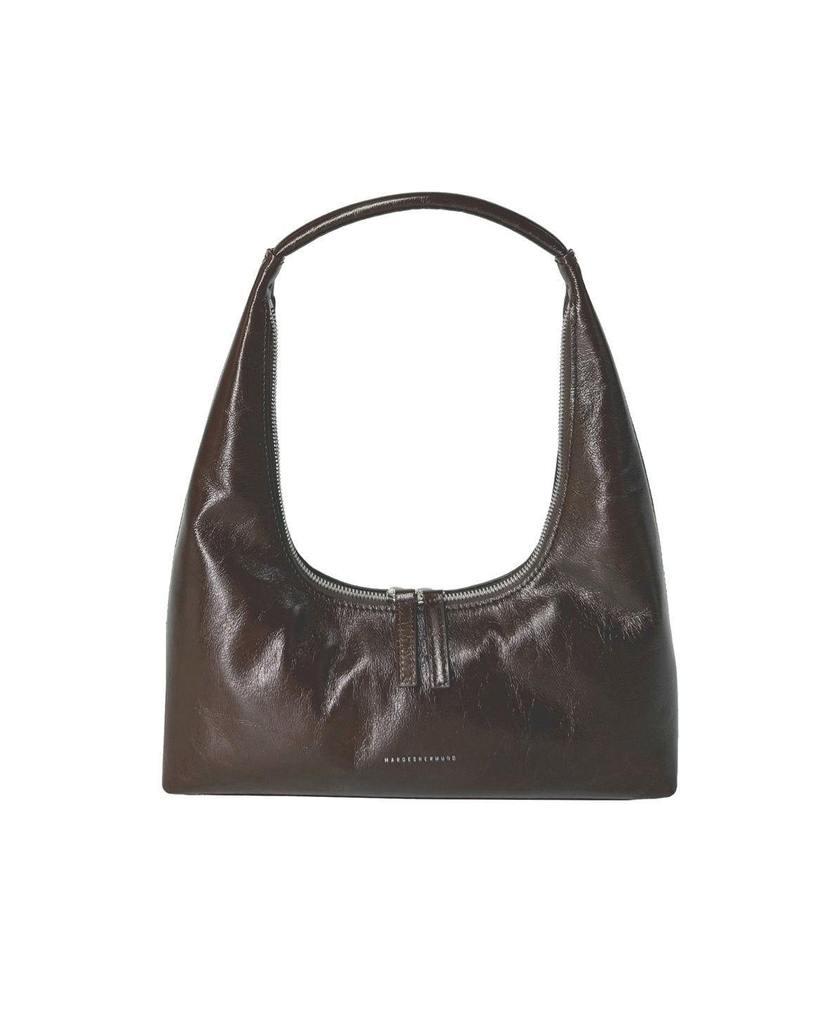Hobo Shoulder Bag Mocha Crinkle