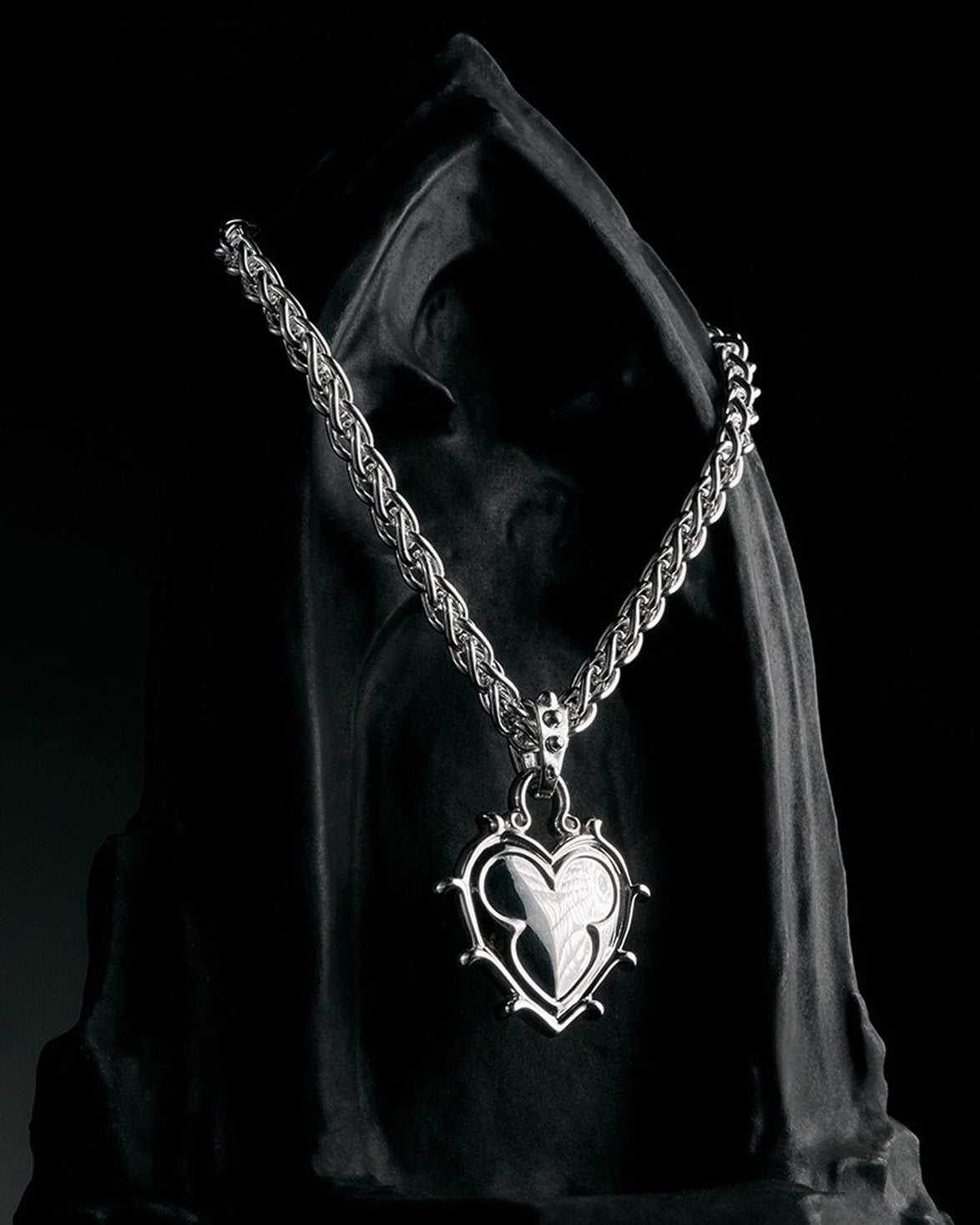 The Eternal Heart Necklace Silver