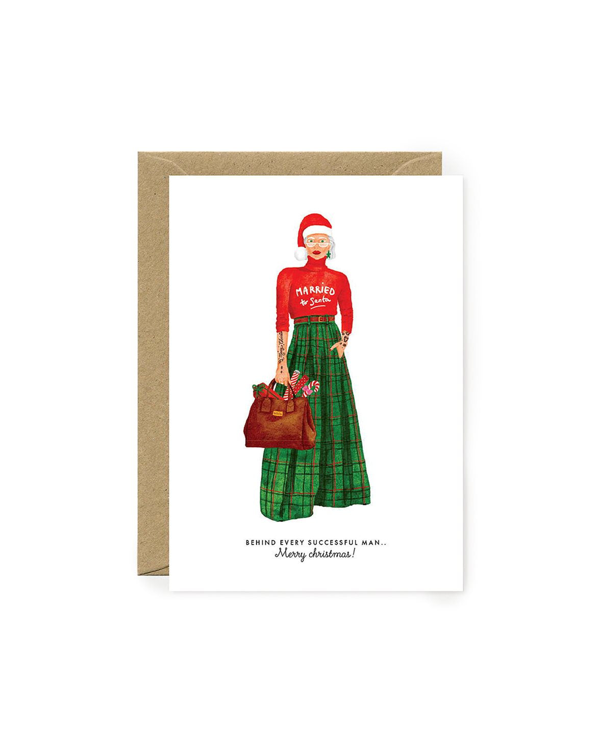 Married To Santa Card