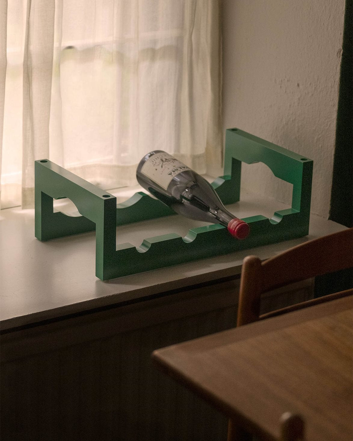 Silo Stackable Wine Rack Pea Green