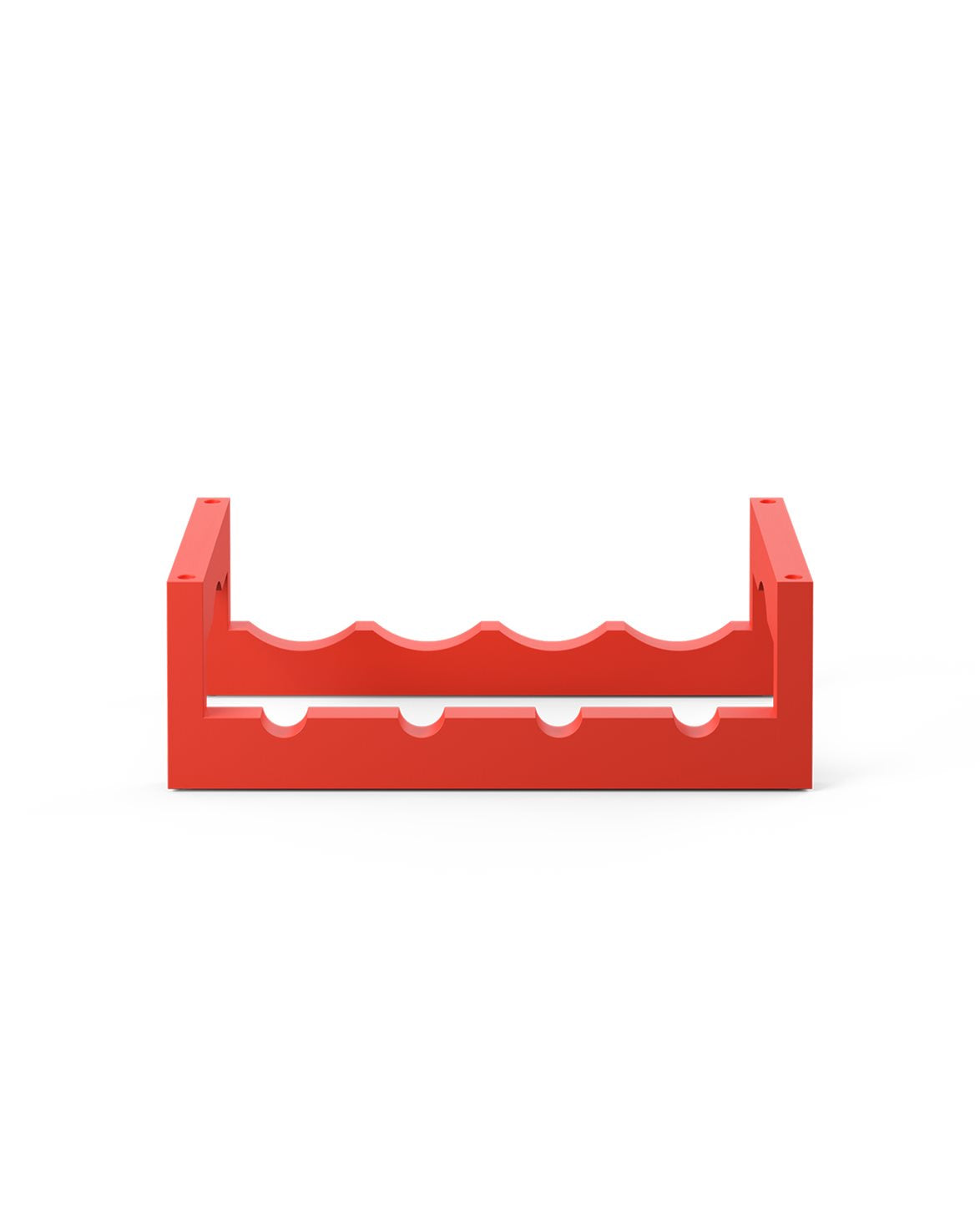 Silo Stackable Wine Rack Warm Red