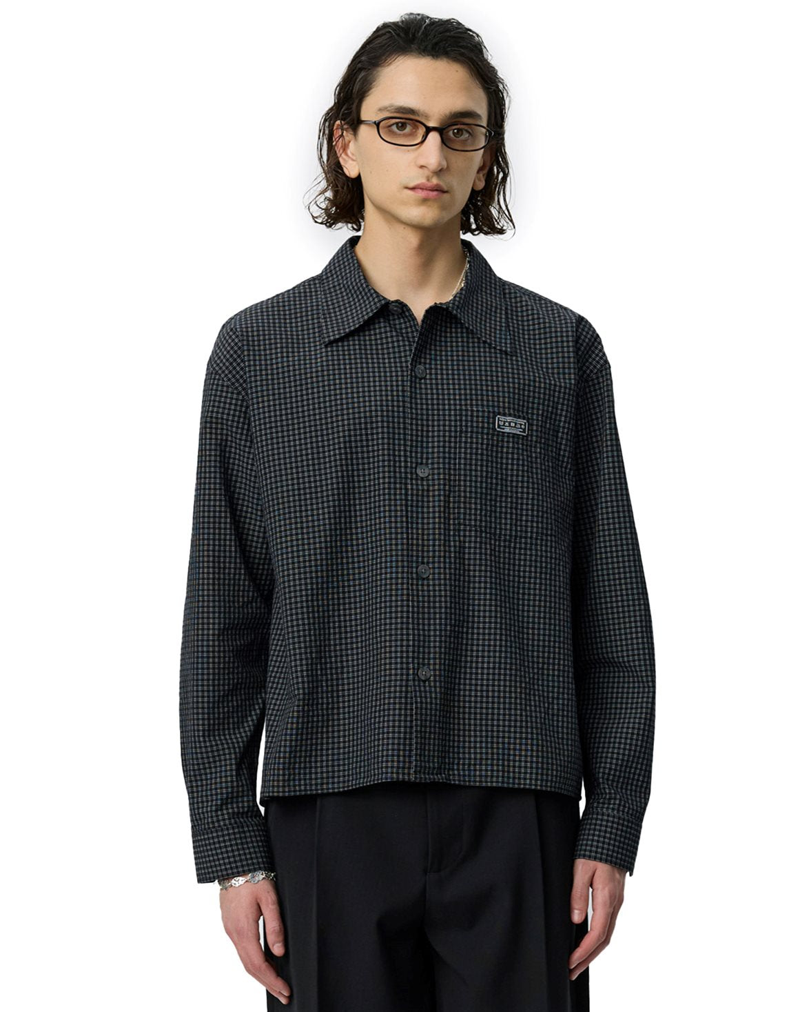 Frame Shirt Black Check