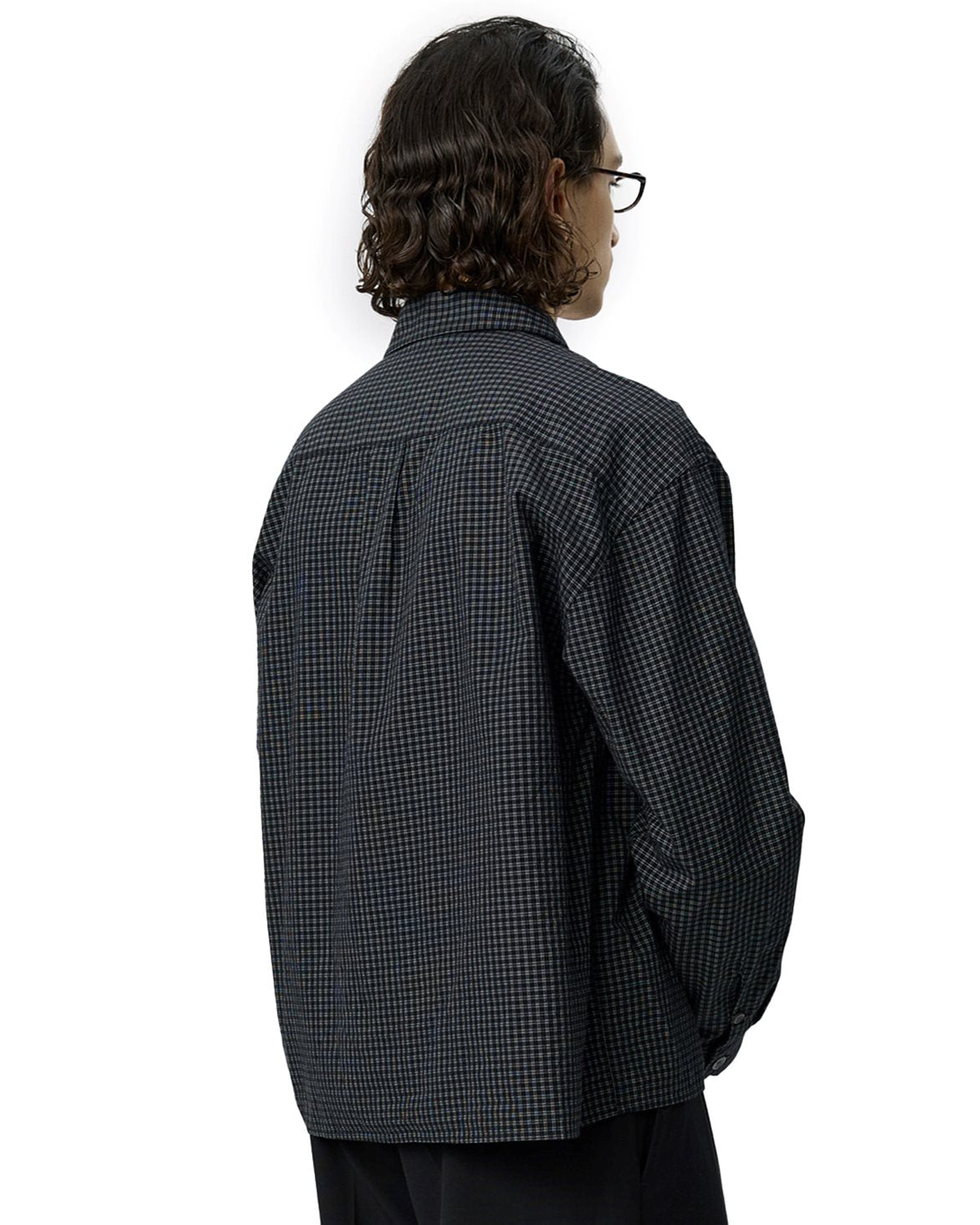 Frame Shirt Black Check