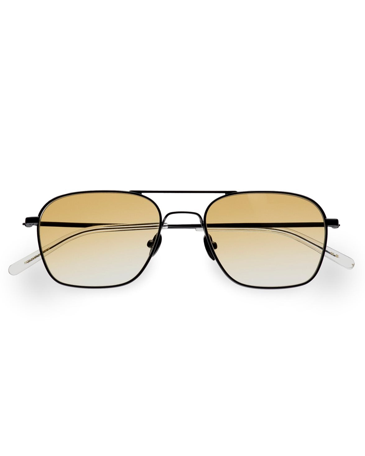 Dion Matt Black Yellow Gradient Lens