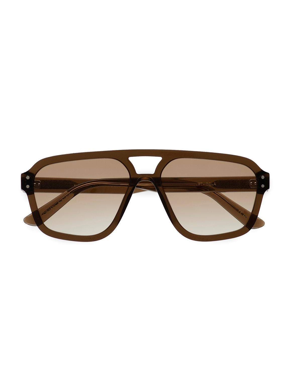Jet Cola Brown Gradient Lens