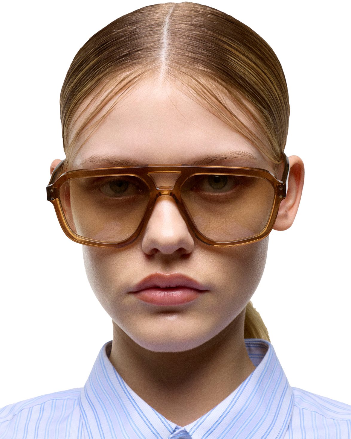 Jet Cola Brown Gradient Lens