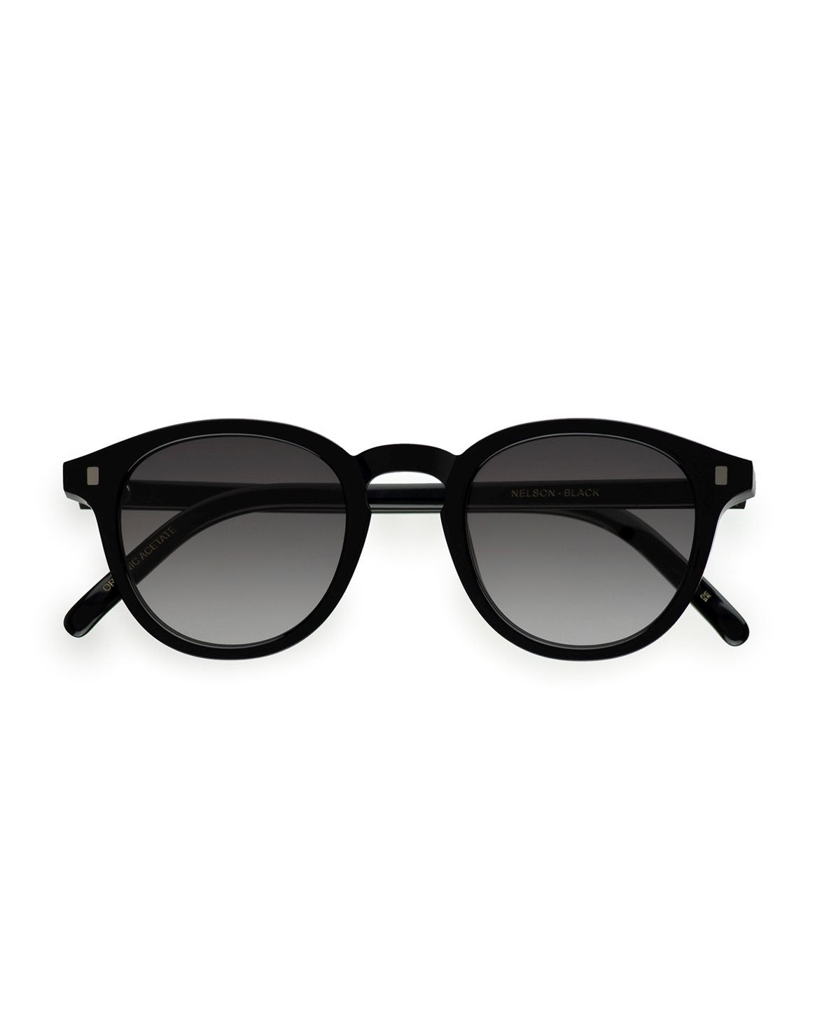 Nelson Black Grey Gradient Lens