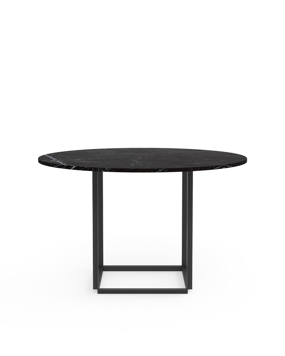 Florence Dining Table Ø120 Black Marquina