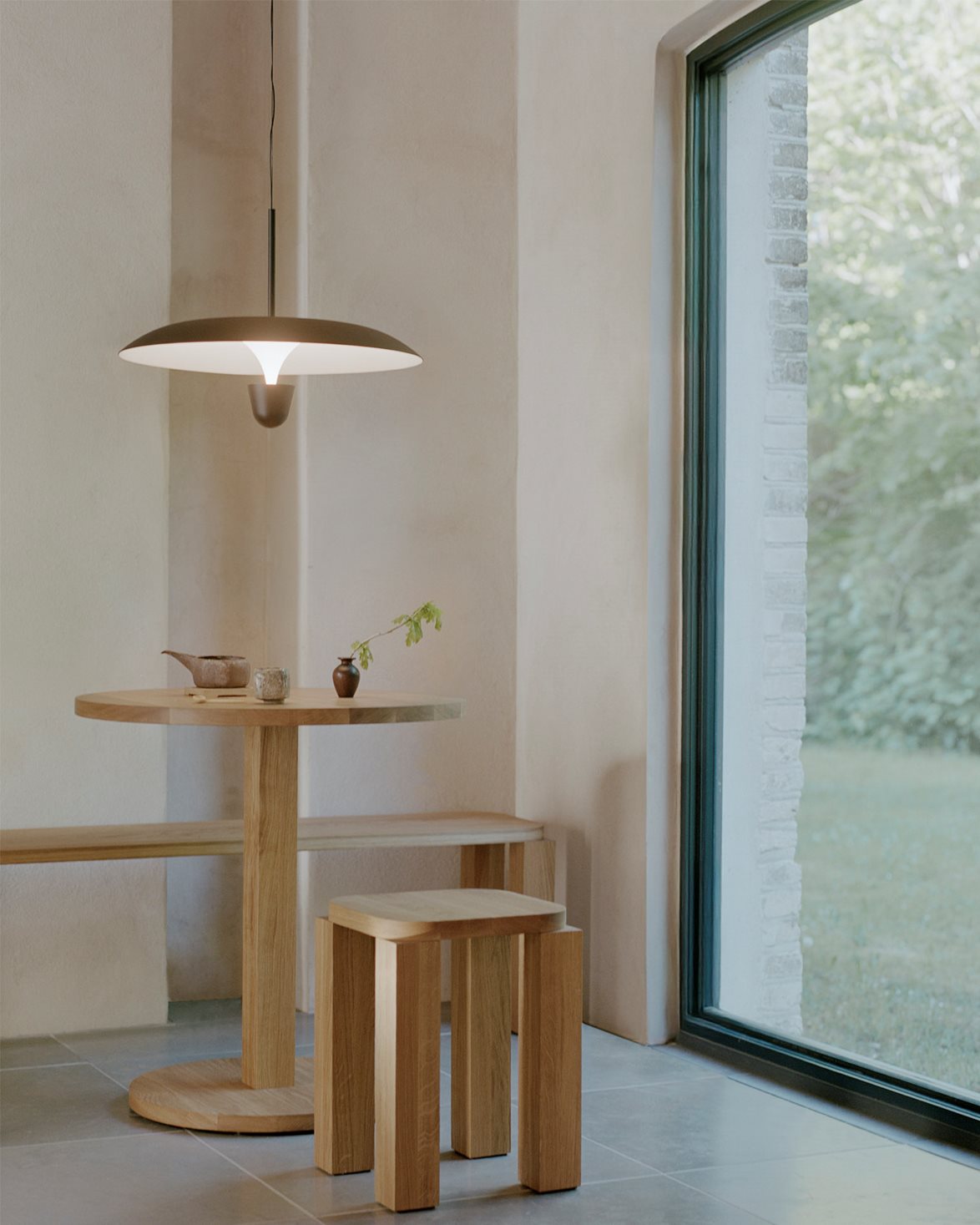 Kantarell Pendant Lamp Black Ø60