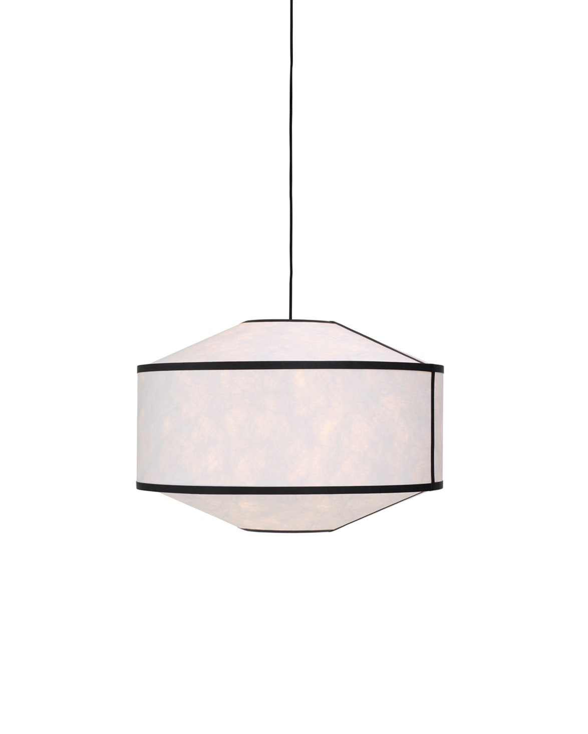 Kite Pendant Ø65 White/Black