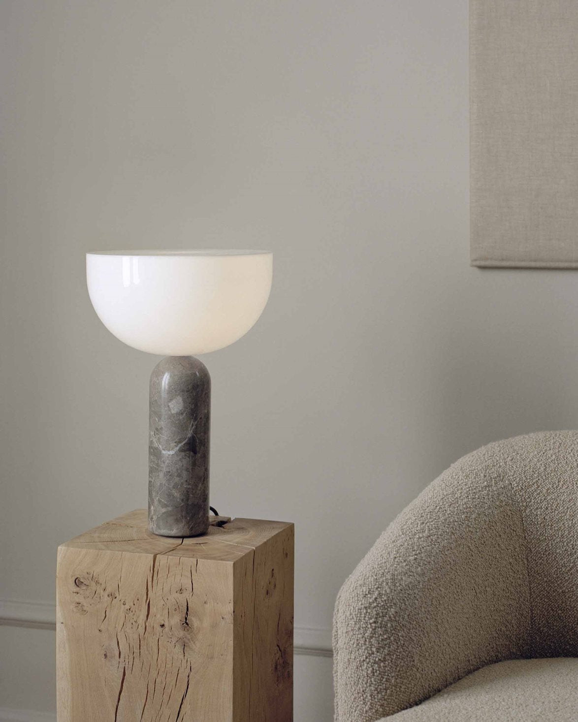 Kizu Table Lamp Large Gris Du Marais