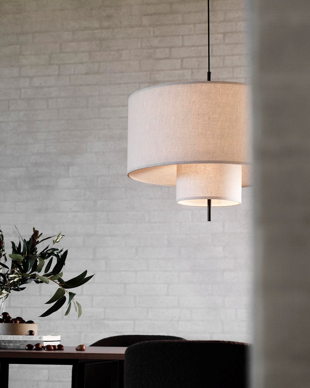 Margin Pendant Lamp Ø70 cm Beige