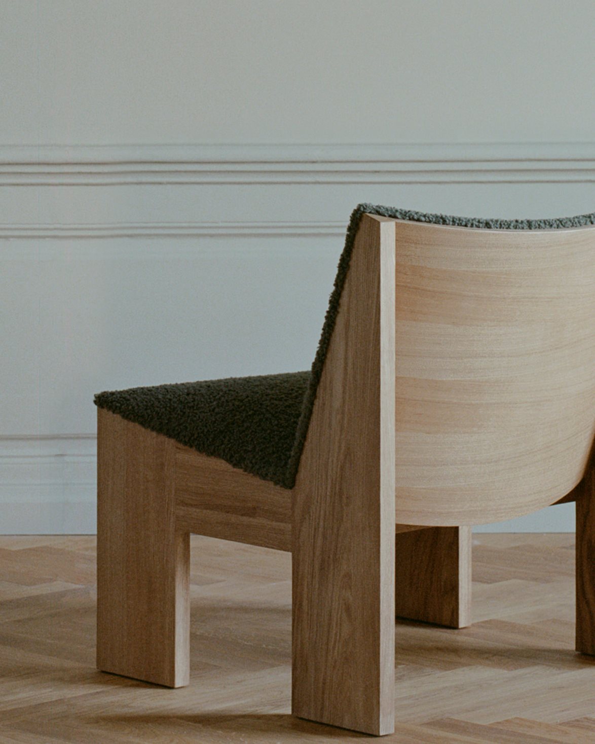 Tenon Lounge Chair Natural Oak/Drake Mocha
