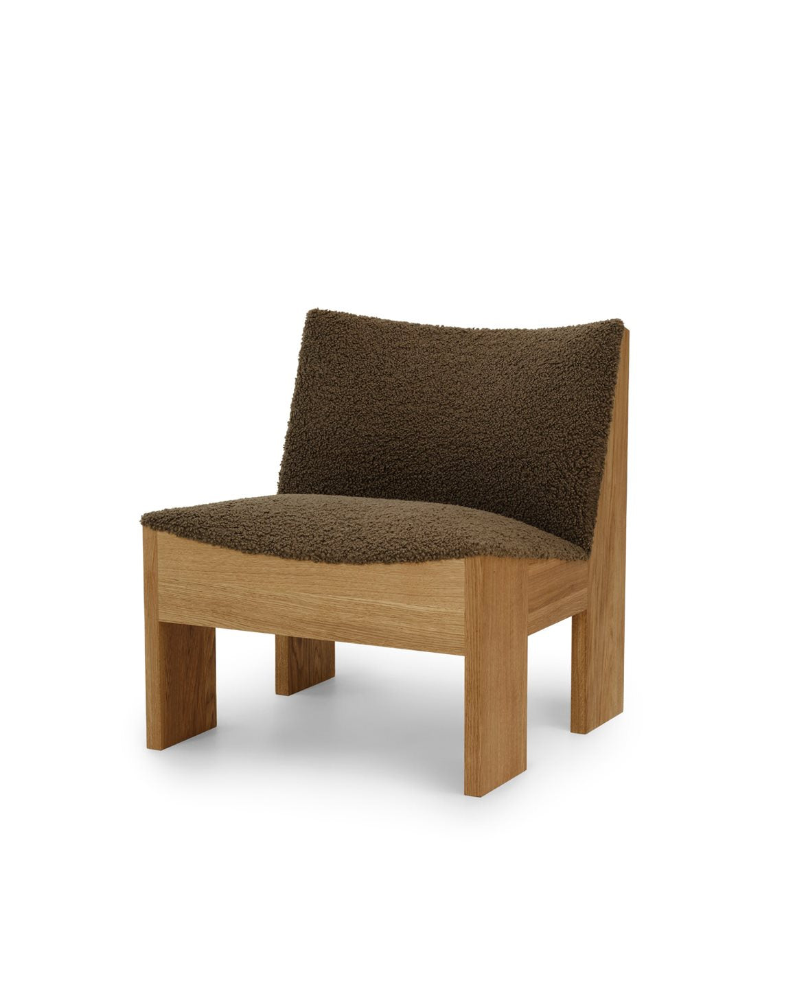 Tenon Lounge Chair Natural Oak/Drake Mocha