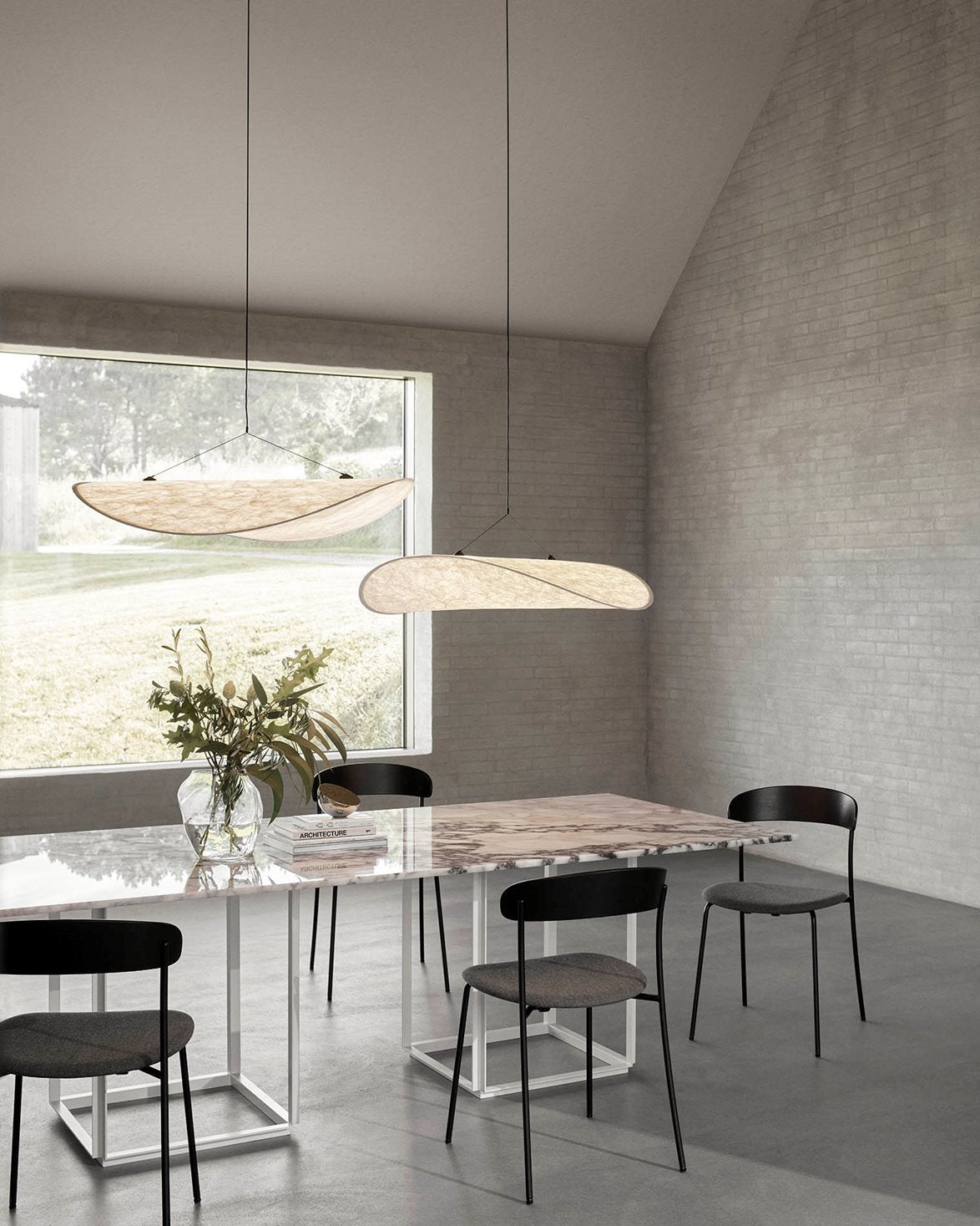 Tense Pendant Lamp Ø70 cm White Tyvek